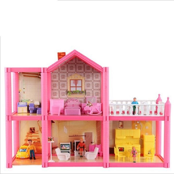 new diy family doll house dolls accessories toy with miniature furniture garage diy doll house toys for girls birthday gifts y200413
new diy family doll house dolls accessories toy with miniature furniture garage diy doll house toys for girls birthday gifts y200413