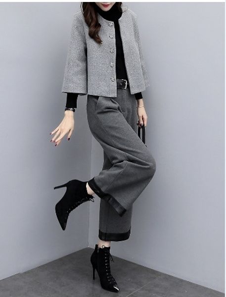 cot1c elegant socialite 2020 new autumn and winter two-piece long pants woolen suit trousers online trouserscasual trouserssleeve coat casua, Gray
cot1c elegant socialite 2020 new autumn and winter two-piece long pants woolen suit trousers online trouserscasual trouserssleeve coat casua, Gray