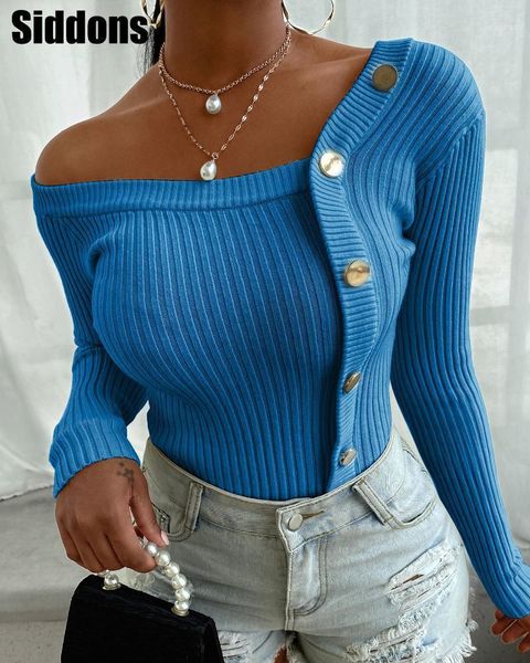 elegant women button design long sleeve knit sweater lady fall skinny solid v-neck outwear1, White;black
elegant women button design long sleeve knit sweater lady fall skinny solid v-neck outwear1, White;black