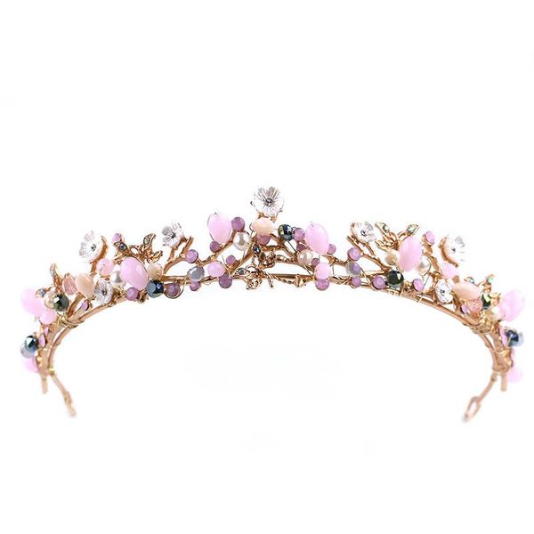 hair clips & barrettes style pink beads bridal crowns tiara bride headband crystal rhinestone queen crown fashion wedding accessories, Golden;silver
hair clips & barrettes style pink beads bridal crowns tiara bride headband crystal rhinestone queen crown fashion wedding accessories, Golden;silver