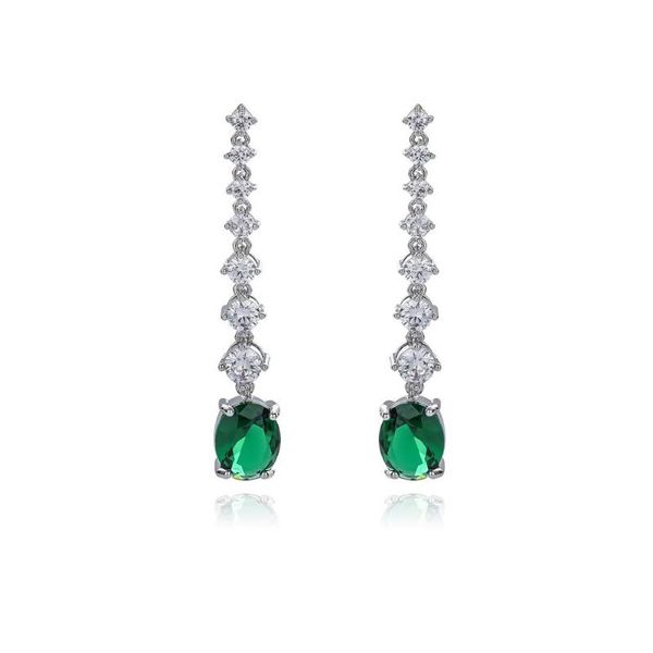 dangle & chandelier cubic zircon drop princess eugenie earrings for wedding, crystals earring bride, women girl gift ce11129, Silver
dangle & chandelier cubic zircon drop princess eugenie earrings for wedding, crystals earring bride, women girl gift ce11129, Silver