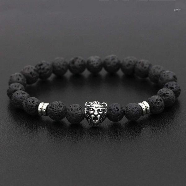 fashion stainless steel charm skull lion buddha head beads natural 8mm lava stone stretch bead bracelet for men&women jewelry1, Black
fashion stainless steel charm skull lion buddha head beads natural 8mm lava stone stretch bead bracelet for men&women jewelry1, Black