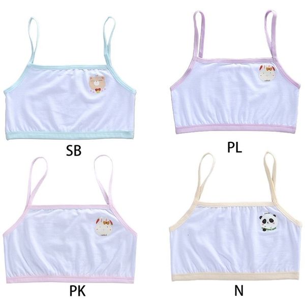 puberty girls spaghetti strap cotton training bra cartoon animal print summer underwear wireless non-padded bralette
puberty girls spaghetti strap cotton training bra cartoon animal print summer underwear wireless non-padded bralette