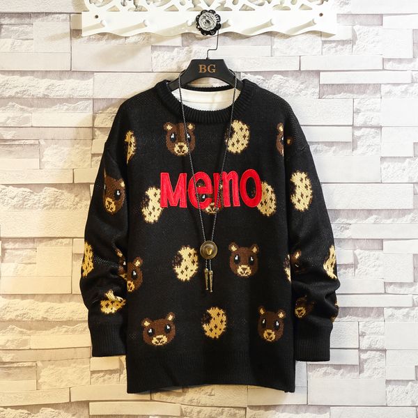 2021 new fashion classic o-neck print christma sweater men's oversize pull -5xl long sleeves pullover for autumn spring winter 679p, White;black
2021 new fashion classic o-neck print christma sweater men's oversize pull -5xl long sleeves pullover for autumn spring winter 679p, White;black