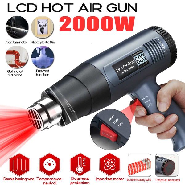 2000w 220v digital electric air guns 2 gears adjustabletemperature-controlled building hair dryer heat gun soldering tools
2000w 220v digital electric air guns 2 gears adjustabletemperature-controlled building hair dryer heat gun soldering tools