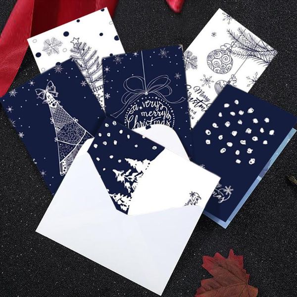 christmas greeting card with envelope snowman santa claus cartoon new year postcard gift card xmas party supplies 6pcs/set #30
christmas greeting card with envelope snowman santa claus cartoon new year postcard gift card xmas party supplies 6pcs/set #30