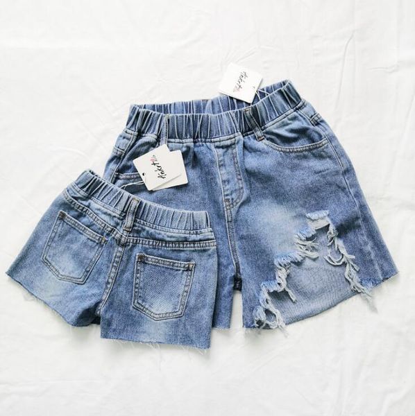 shorts 2021 arrival girls holes summer 2-8 years qh541, Black 
shorts 2021 arrival girls holes summer 2-8 years qh541, Black