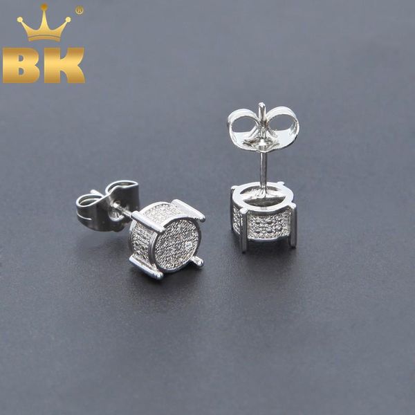 stud est style micro paved zircon earrings for women's birthday gift luxury trendy women 9mm round shape, Golden;silver
stud est style micro paved zircon earrings for women's birthday gift luxury trendy women 9mm round shape, Golden;silver
