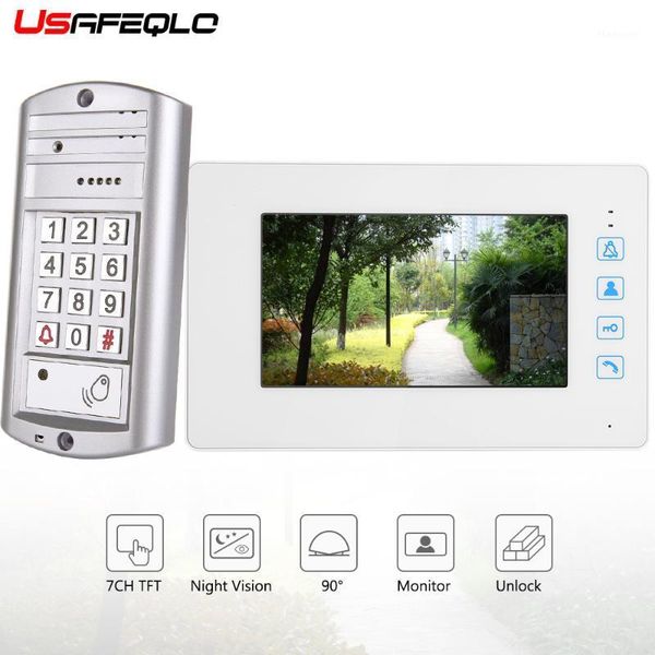 video door phones usafeqlo 7" wired doorbell visual two-way audio fingerprint rainproof ir-cut nightvision remote unlock phone1
video door phones usafeqlo 7" wired doorbell visual two-way audio fingerprint rainproof ir-cut nightvision remote unlock phone1