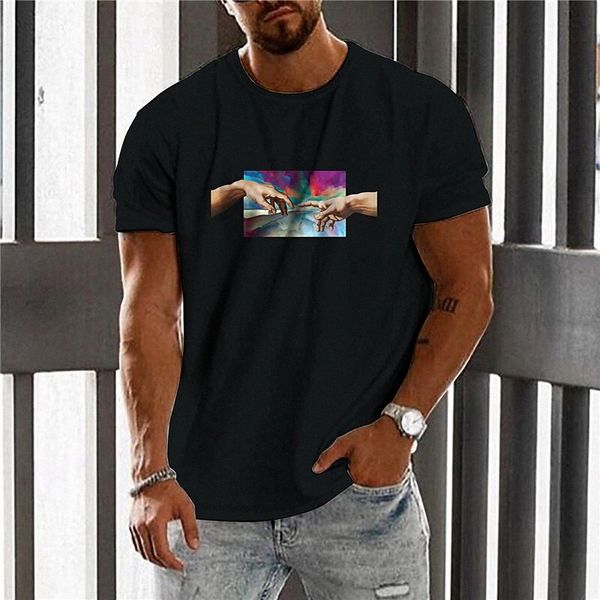 men's t shirt stamping graphic prints oil painting hand crew neck casual daily print short sleeve basic designer big and tall white bl, White;black
men's t shirt stamping graphic prints oil painting hand crew neck casual daily print short sleeve basic designer big and tall white bl, White;black