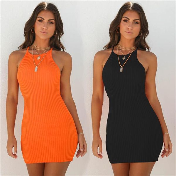 ribbed dress women summer dress sleeveless sling bodycon fashion solid color mini elegant office lady clothing, Black;gray
ribbed dress women summer dress sleeveless sling bodycon fashion solid color mini elegant office lady clothing, Black;gray