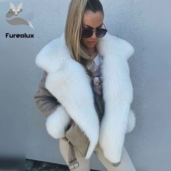 furealux real fox fur coats with wholeskin sheepskin warm jacket cashmere lining genuine leather jackets natural fur overwearx1019, Black
furealux real fox fur coats with wholeskin sheepskin warm jacket cashmere lining genuine leather jackets natural fur overwearx1019, Black