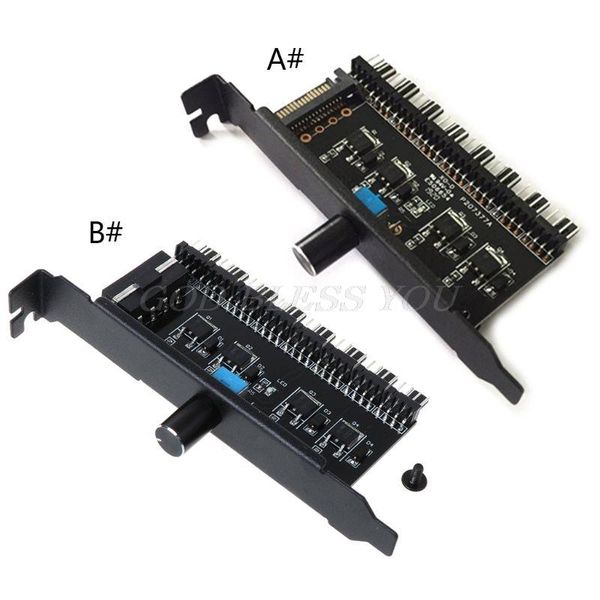 pc 8 channels fan hub cooling fan speed controller for cpu case hdd vga pwm pci bracket power by 12v sata/4pin control
pc 8 channels fan hub cooling fan speed controller for cpu case hdd vga pwm pci bracket power by 12v sata/4pin control