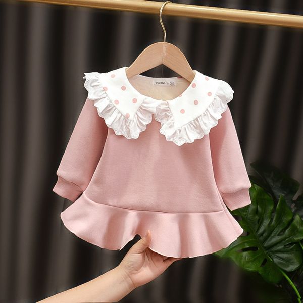2020 spring autumn plus velvet baby girl dress polka dot peter pan collar ruffles infant clothing birthday kids costume 1026, Red;yellow
2020 spring autumn plus velvet baby girl dress polka dot peter pan collar ruffles infant clothing birthday kids costume 1026, Red;yellow