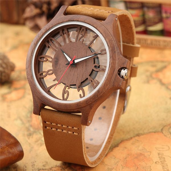 creative sandalwood watch nature wood men's quartz watches bamboo analog wristwatch arabic number dial with soft leather bracelet band, Slivery;brown
creative sandalwood watch nature wood men's quartz watches bamboo analog wristwatch arabic number dial with soft leather bracelet band, Slivery;brown