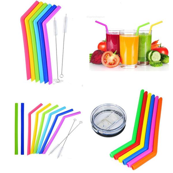 factory price food grade silicone colored for 20oz 30oz cup silica gel drinking straw with brush
factory price food grade silicone colored for 20oz 30oz cup silica gel drinking straw with brush
