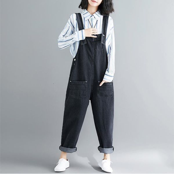 spring wide leg jeans rompers womens jumpsuit loose casual denim overalls for women long jumpsuit jeans rompers plus size s-xxl, Black;white
spring wide leg jeans rompers womens jumpsuit loose casual denim overalls for women long jumpsuit jeans rompers plus size s-xxl, Black;white