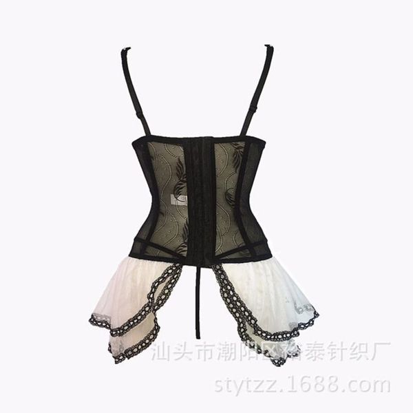 new eyelash lace fun fishbone underwear ffy perspective charm uniform set, Black;white
new eyelash lace fun fishbone underwear ffy perspective charm uniform set, Black;white