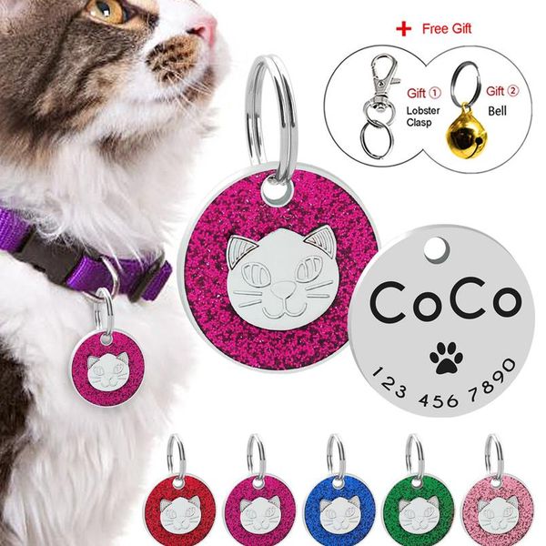 glitter dog cat id tag tag custom graviled круглые бирки для кошек для кошек котенок воротник вспомогательный аксессуар анти-потерянный щено
glitter dog cat id tag tag custom graviled круглые бирки для кошек для кошек котенок воротник вспомогательный аксессуар анти-потерянный щено
