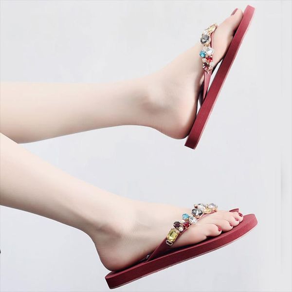girl crystal slippers beach bohemia style women summer shoes flower bow fashion slides outdoor ladies shoes big size 431, Black
girl crystal slippers beach bohemia style women summer shoes flower bow fashion slides outdoor ladies shoes big size 431, Black