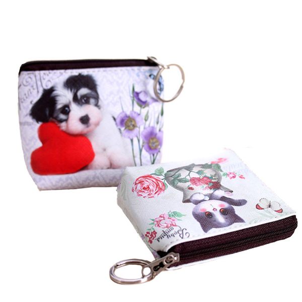 cartoon animal creative women zipper pu purses luxury cute dog cat print coin purse, Red;black
cartoon animal creative women zipper pu purses luxury cute dog cat print coin purse, Red;black
