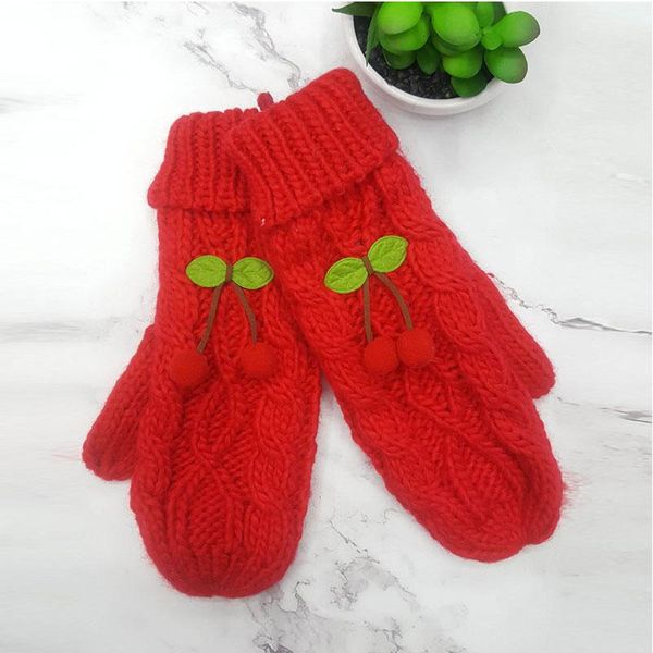 five fingers gloves thick warm knitted cherry full finger mittens women outdoor windproof halter hanging neck soft hand warmer, Blue;gray
five fingers gloves thick warm knitted cherry full finger mittens women outdoor windproof halter hanging neck soft hand warmer, Blue;gray
