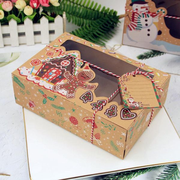 3pcs mixed style christmas gifts boxes with clear window brown kraft paper cookie candy box bags for new year xmas party decor
3pcs mixed style christmas gifts boxes with clear window brown kraft paper cookie candy box bags for new year xmas party decor