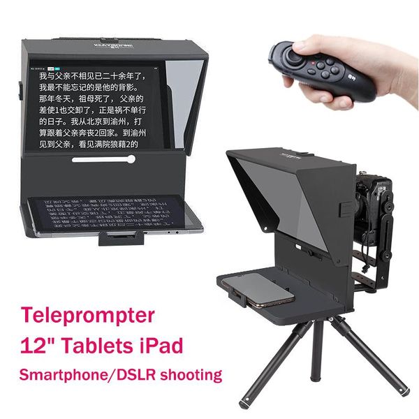 lighting & studio accessories q2 teleprompter for ipad tablet phones prompting inscriber interview speech prompter reader smartphone dslr re
lighting & studio accessories q2 teleprompter for ipad tablet phones prompting inscriber interview speech prompter reader smartphone dslr re