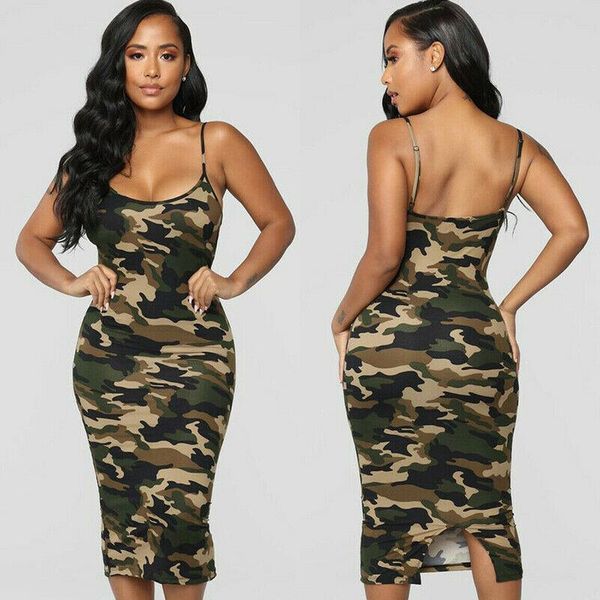 2021 fashion summer dress fashion camouflage womens bodycon sleeveless sundress ladies summer beach casual party dress, Black;gray
2021 fashion summer dress fashion camouflage womens bodycon sleeveless sundress ladies summer beach casual party dress, Black;gray