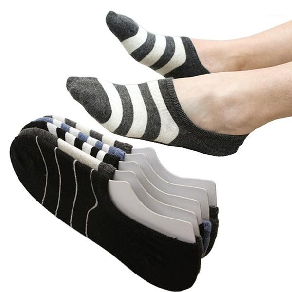 5 pairs spring summer cotton men boat socks solid color striped fashion wild shallow mouth invisible sock slipper sox1, Black
5 pairs spring summer cotton men boat socks solid color striped fashion wild shallow mouth invisible sock slipper sox1, Black