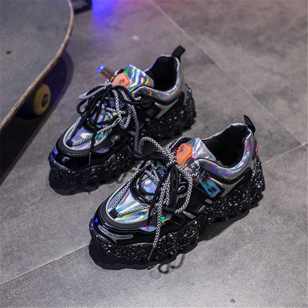 2021 new chunky women black fashion red ulzzang women's tennis trend comfortable trainer casual shoes zmm8, Black;white
2021 new chunky women black fashion red ulzzang women's tennis trend comfortable trainer casual shoes zmm8, Black;white