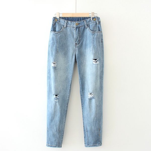 denim jeans blue high height xl-8xl of large size k8vz