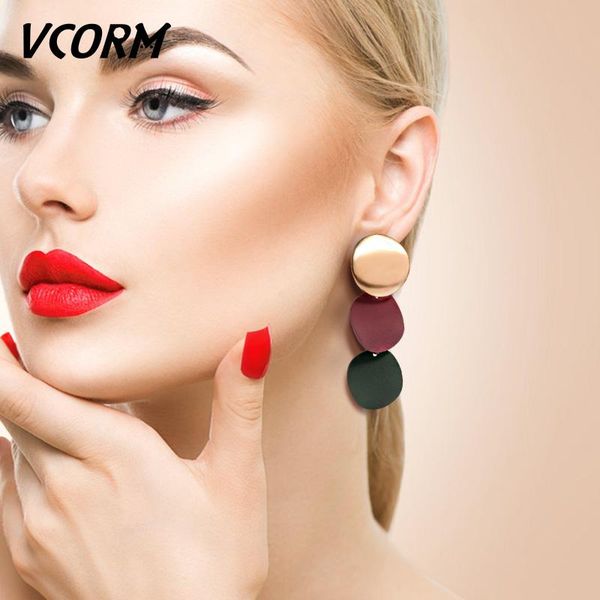 dangle & chandelier vcorm punk unique acrylic round gold drop earrings for women fashion vintage statement metal earring 2021 jewelry, Silver
dangle & chandelier vcorm punk unique acrylic round gold drop earrings for women fashion vintage statement metal earring 2021 jewelry, Silver