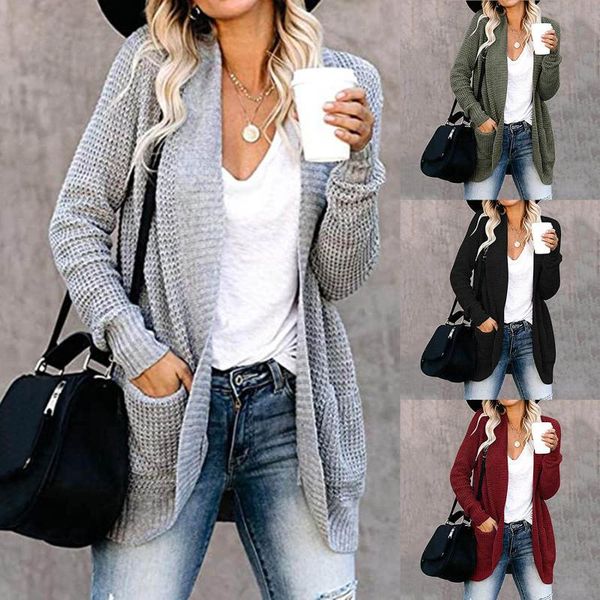 women's knits & tees sagace long-sleeved cardigan thick knit draped sweater coat, autumn and winter fashion warm coat, White
women's knits & tees sagace long-sleeved cardigan thick knit draped sweater coat, autumn and winter fashion warm coat, White