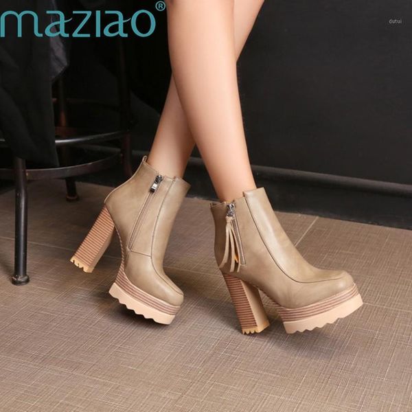 platform shoes woman new high-heeled ankle boots zipper women's boots thick with fashion classic women maziao1, Black
platform shoes woman new high-heeled ankle boots zipper women's boots thick with fashion classic women maziao1, Black