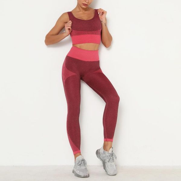 yoga outfits sports suits women seamless sets running fitness gym pants set crop bra pad elastic high waist pant outfit set1, White;red
yoga outfits sports suits women seamless sets running fitness gym pants set crop bra pad elastic high waist pant outfit set1, White;red
