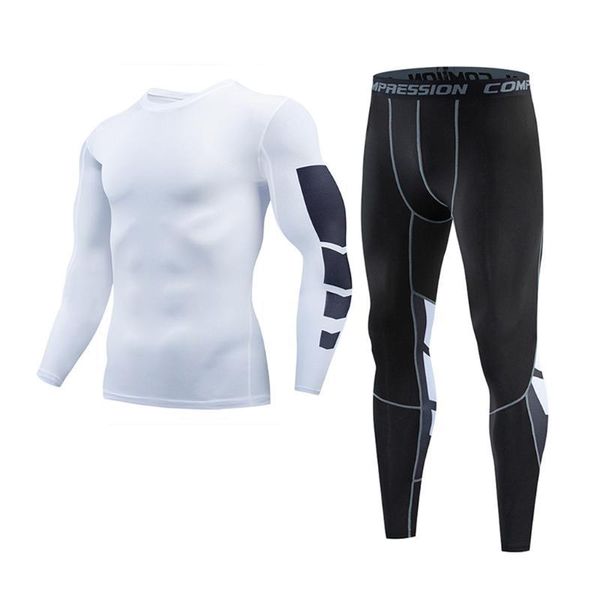 men's running set compression sports suits skinny tights clothes gym fitness sportswear shirt quick dry bodybuilding mens kg-176, White;black
men's running set compression sports suits skinny tights clothes gym fitness sportswear shirt quick dry bodybuilding mens kg-176, White;black