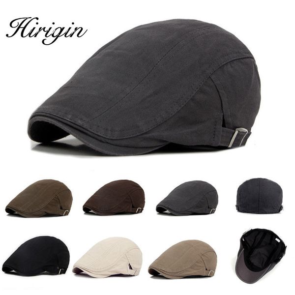 berets men's hat cap golf driving sun flat fashion cotton caps for men casual peaked visors casquette hats, Blue;gray
berets men's hat cap golf driving sun flat fashion cotton caps for men casual peaked visors casquette hats, Blue;gray