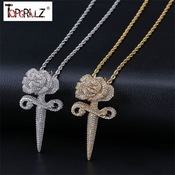 new fashion iced out flower pendant necklace with tennis chain bling hip hop gold silver color mens/women charm chain jewelry 201014
new fashion iced out flower pendant necklace with tennis chain bling hip hop gold silver color mens/women charm chain jewelry 201014