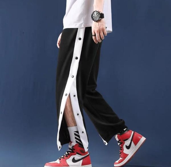 men sports pant breasted ankle length running bascketball jogger pant fashion hip hop new design male pants, Black
men sports pant breasted ankle length running bascketball jogger pant fashion hip hop new design male pants, Black