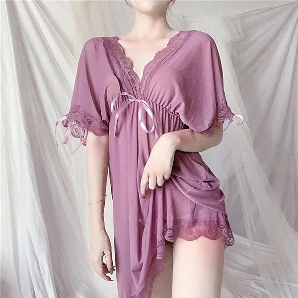 women's sleepwear female lace homewear elegant lingerie night dress nightgown nightwear erotic sleeping, Black;red
women's sleepwear female lace homewear elegant lingerie night dress nightgown nightwear erotic sleeping, Black;red