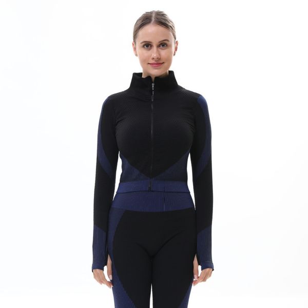 suit women's autumn and winter yoga seamless new knitted hip lifting elastic fitness exercise two piece set, Gray
suit women's autumn and winter yoga seamless new knitted hip lifting elastic fitness exercise two piece set, Gray