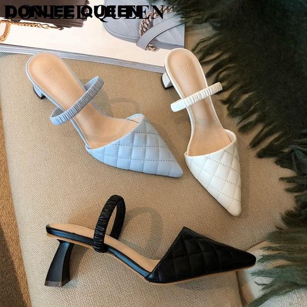 slippers thin med heel pointed toe shoes woman elegant mules brand embroidery outdoors slides women slipper for party, Black
slippers thin med heel pointed toe shoes woman elegant mules brand embroidery outdoors slides women slipper for party, Black