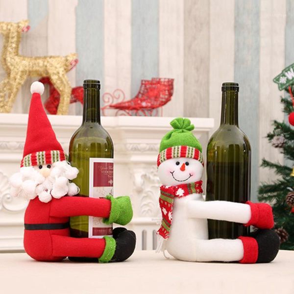 new snowman wine bottle bag covers christmas santa claus doll gift table decor happy new year christmas decorations supplies#381
new snowman wine bottle bag covers christmas santa claus doll gift table decor happy new year christmas decorations supplies#381