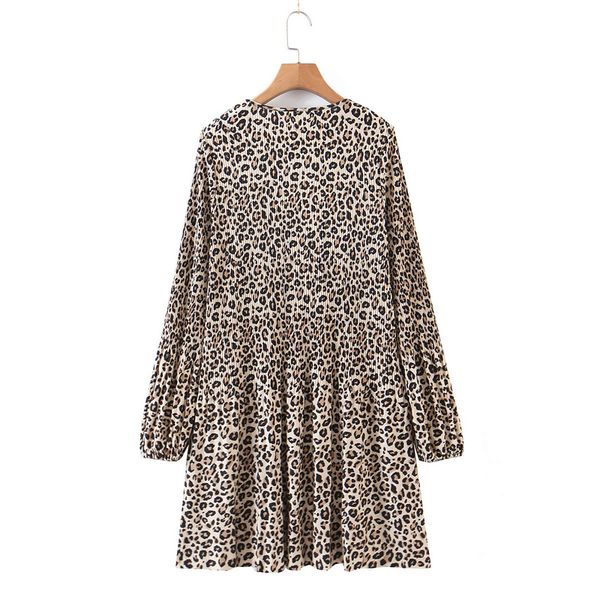 2021 new womens neck pleated mini dress street style female spring summer 3dsk, Black;gray
2021 new womens neck pleated mini dress street style female spring summer 3dsk, Black;gray
