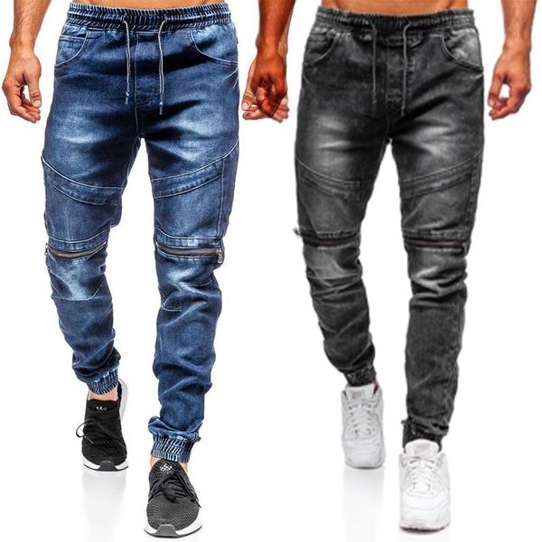 2020 men's jeans new slim trousers denim elastic skinny cotton male streetwear hiphop personality male pencil pants, Blue
2020 men's jeans new slim trousers denim elastic skinny cotton male streetwear hiphop personality male pencil pants, Blue