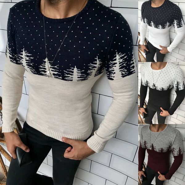mens color matching pullover sweater long sleeve crew neck sweater male slim fit clothes, White;black
mens color matching pullover sweater long sleeve crew neck sweater male slim fit clothes, White;black