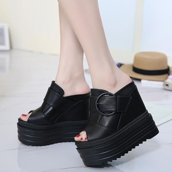 sandals 13cm ladies heel platform shoes women wedge high heels black summer leather gladiator womens slipper
sandals 13cm ladies heel platform shoes women wedge high heels black summer leather gladiator womens slipper