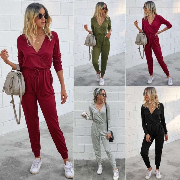 autumn and winter 2020 new fashion casual slim women's one-piece pants lk203s5001, Black;gray
autumn and winter 2020 new fashion casual slim women's one-piece pants lk203s5001, Black;gray