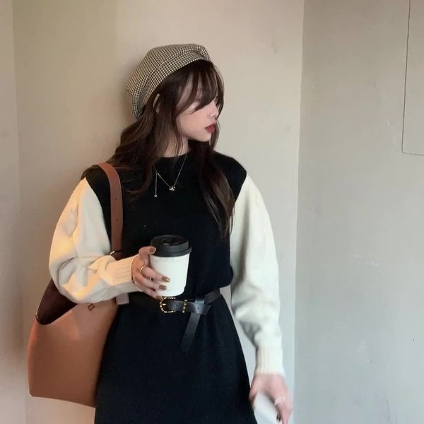 2021 new men's knitted or crocheted dresses of large feminine dimensions loosened neck-neck batwing sleeves mini knitting dress in tdjs, Black;gray
2021 new men's knitted or crocheted dresses of large feminine dimensions loosened neck-neck batwing sleeves mini knitting dress in tdjs, Black;gray